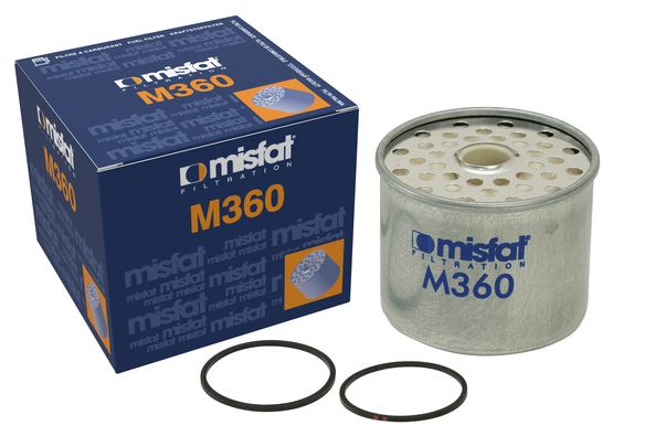 Filtre à carburant (Filtre à gasoil) MISFAT FILTRATION ref. M360
